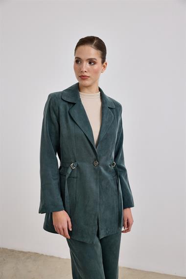 İbiza Ceketli Pantolonlu Takım ZÜMRÜT