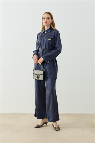 IRIS PANTOLONLU TAKIM LACİVERT