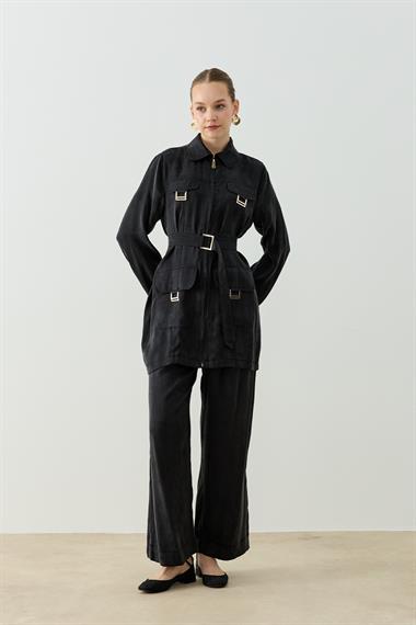 IRIS PANTOLONLU TAKIM SİYAH