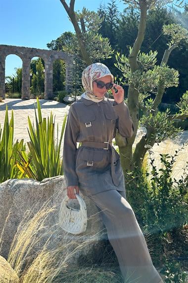 IRIS PANTOLONLU TAKIM VİZON