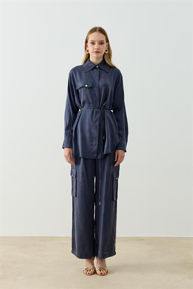 KOKI PANTOLONLU TAKIM LACİVERT