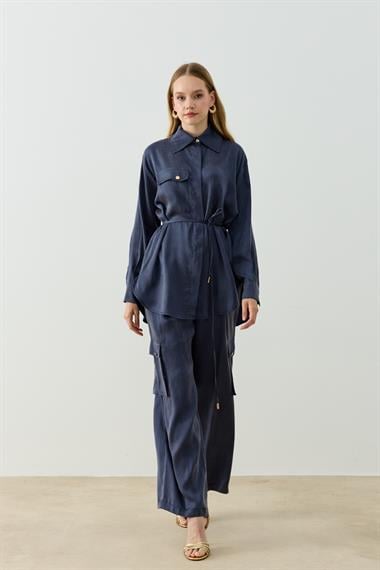 KOKI PANTOLONLU TAKIM LACİVERT