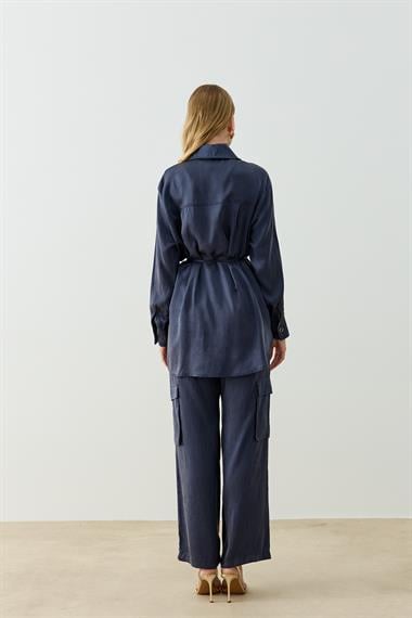 KOKI PANTOLONLU TAKIM LACİVERT