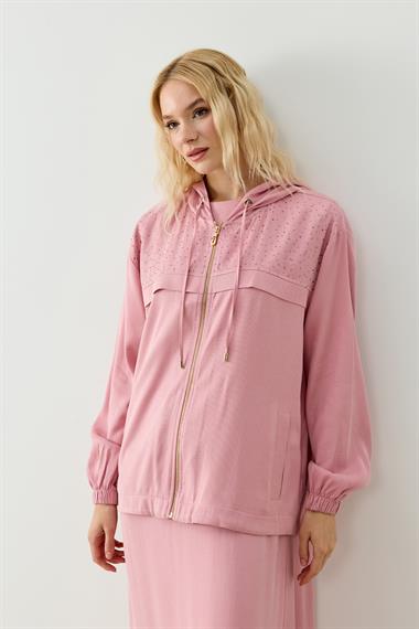 LAMIA ELBİSE TAKIM PUDRA