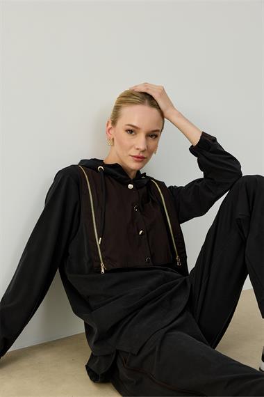 LATINA PANTOLONLU TAKIM SİYAH