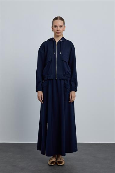 LISA ETEKLİ TAKIM LACİVERT