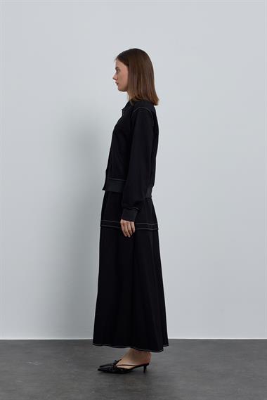 NAYS ETEKLİ TAKIM SİYAH