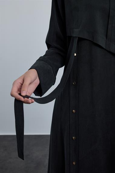 NEW FANIY ELBİSE SİYAH