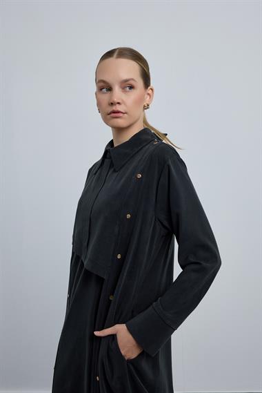 NEW FANIY ELBİSE SİYAH