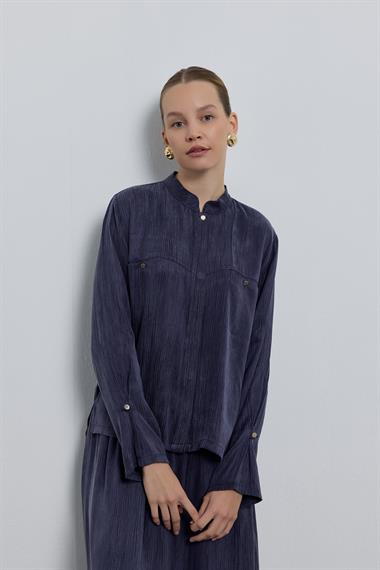 NEW LANA ETEKLİ TAKIM LACİVERT