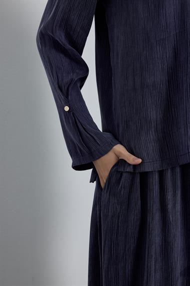 NEW LANA ETEKLİ TAKIM LACİVERT