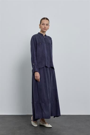 NEW LANA ETEKLİ TAKIM LACİVERT