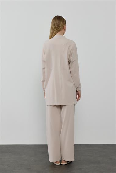 NEW LEILA PANTOLONLU TAKIM BEJ