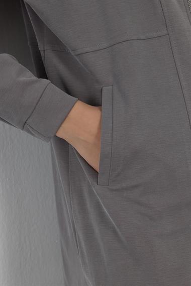 NEW LEILA PANTOLONLU TAKIM GRİ