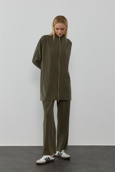 NEW LEILA PANTOLONLU TAKIM HAKİ