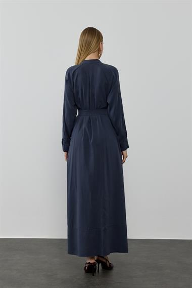 NEW LIZZY ELBİSE LACİVERT