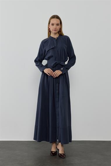 NEW LIZZY ELBİSE LACİVERT