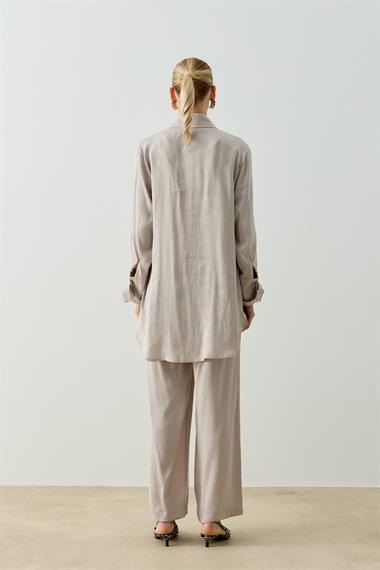 NEW MELINA PANTOLONLU TAKIM GRİ