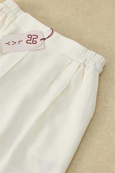 NEW PALAZZO PANTOLON BEYAZ