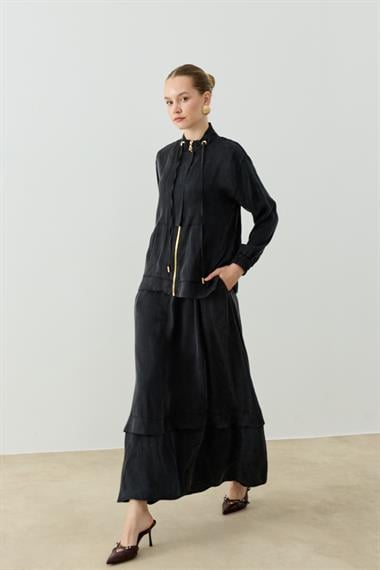 NEW PERA ELBİSE TAKIM SİYAH