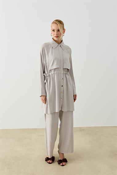 NEW STELLA PANTOLONLU TAKIM GRİ