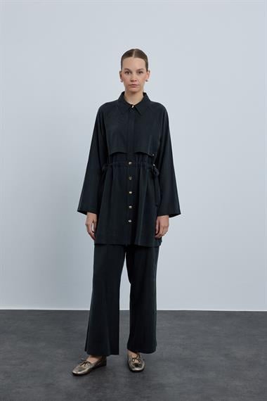 NEW STELLA PANTOLONLU TAKIM SİYAH