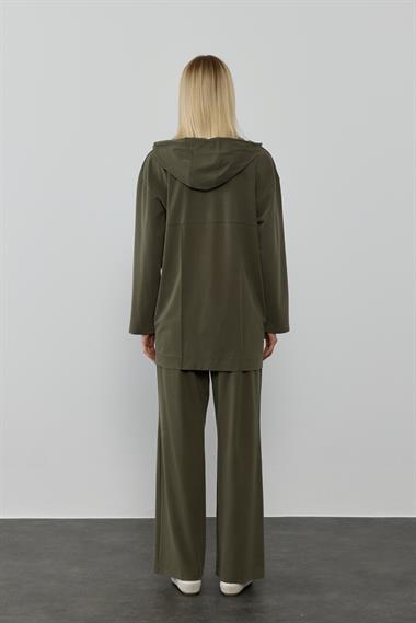 NEW STONE PANTOLONLU TAKIM HAKİ