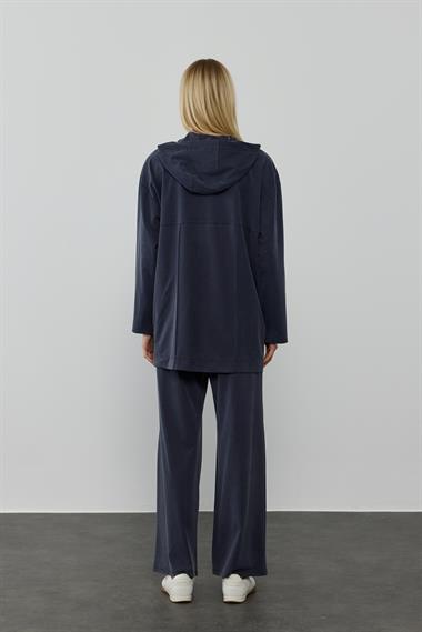 NEW STONE PANTOLONLU TAKIM LACİVERT