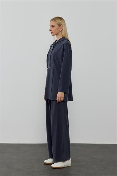 NEW STONE PANTOLONLU TAKIM LACİVERT