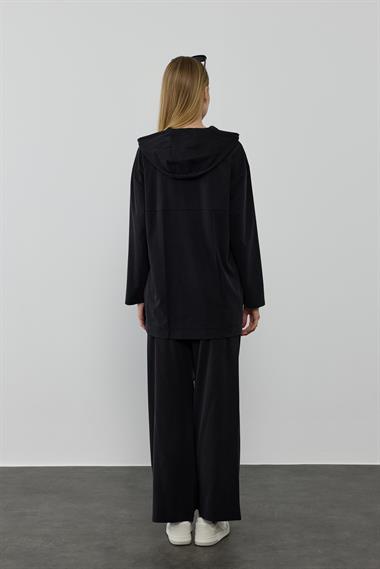 NEW STONE PANTOLONLU TAKIM SİYAH