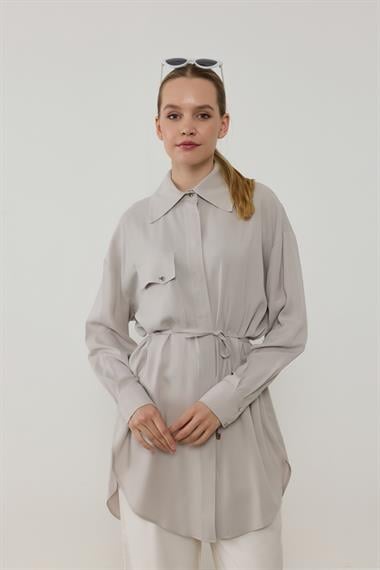 NEW TERA GÖMLEK GRİ