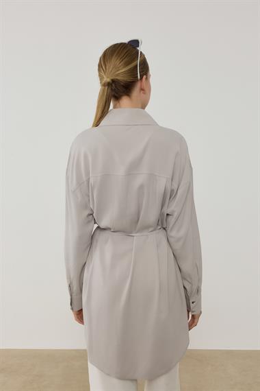 NEW TERA GÖMLEK GRİ