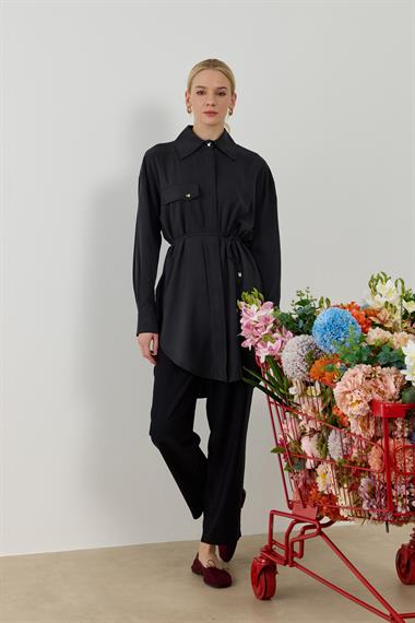 NEW TERA GÖMLEK SİYAH