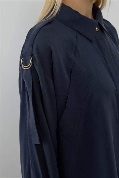 NINA ETEKLİ TAKIM LACİVERT