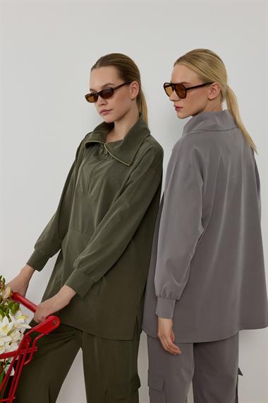 NORA PANTOLONLU TAKIM HAKİ