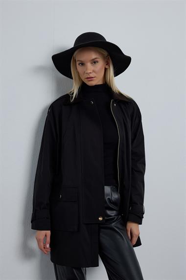 PARKA KAP SİYAH