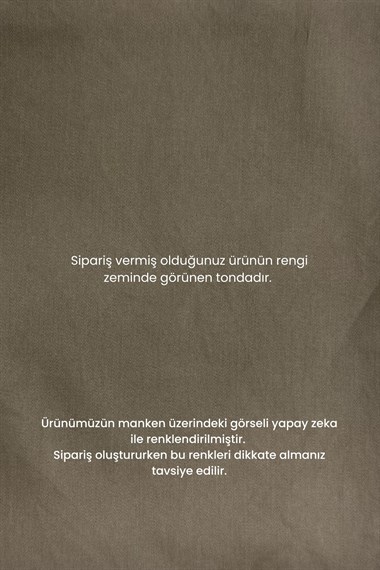 Sakura Çin Düğmeli Lyocell İçlik Elbiseli Takım ZÜMRÜT