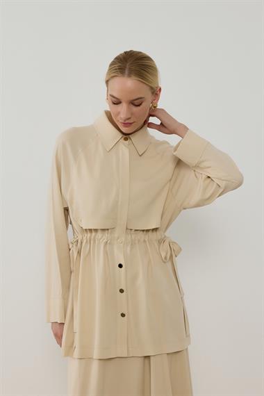 STELLA ETEKLİ TAKIM BEJ