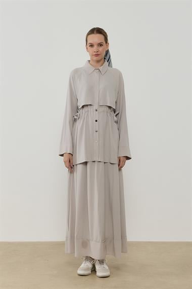 STELLA ETEKLİ TAKIM GRİ