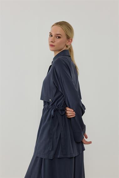 STELLA ETEKLİ TAKIM LACİVERT