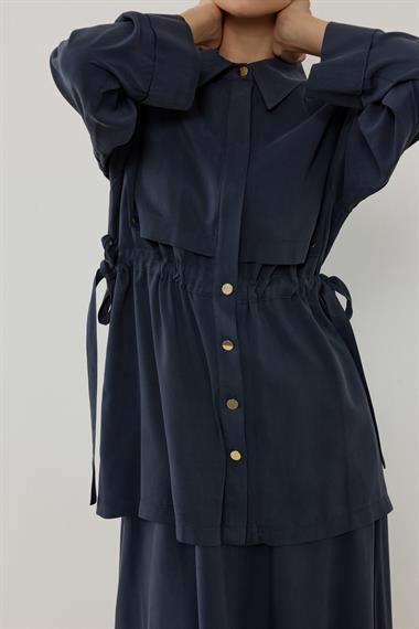 STELLA ETEKLİ TAKIM LACİVERT