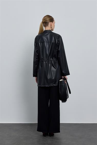 TINA DERİ KAP SİYAH