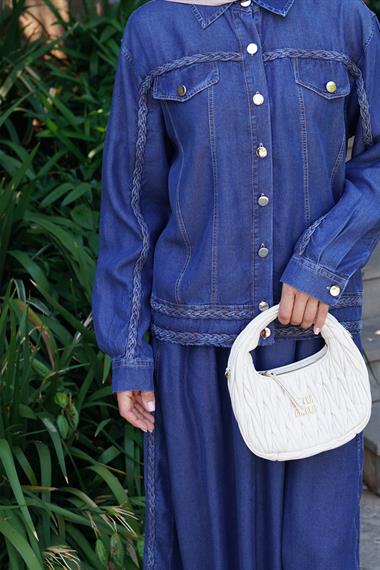 TRACY ETEKLİ TAKIM LACİVERT