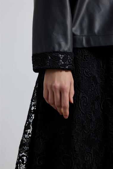 VALENCIA ETEKLİ TAKIM SİYAH