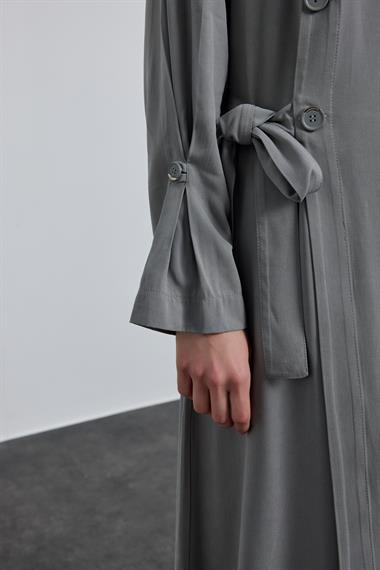 VANESSA ELBİSE GRİ