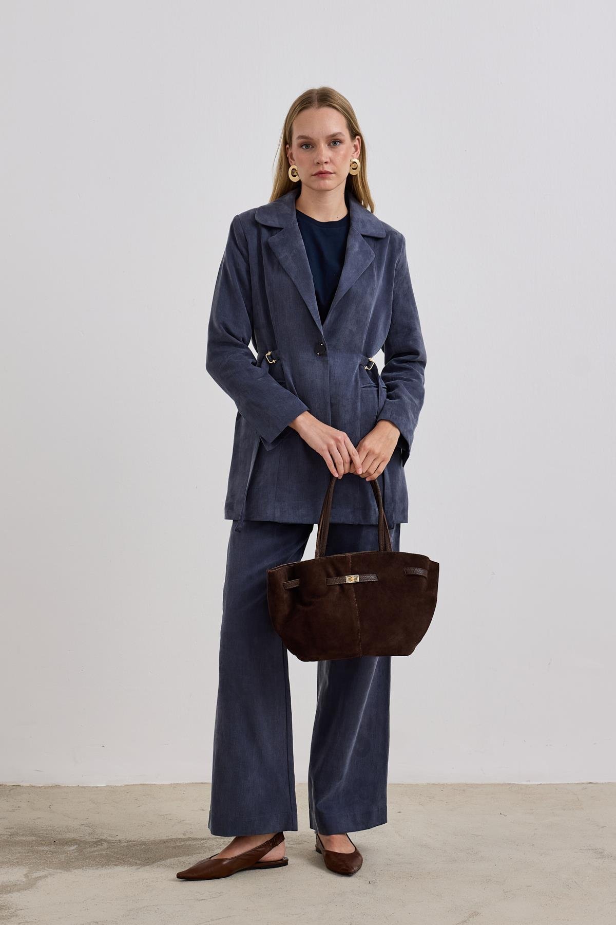 İbiza Ceketli Pantolonlu Takım LACİVERT