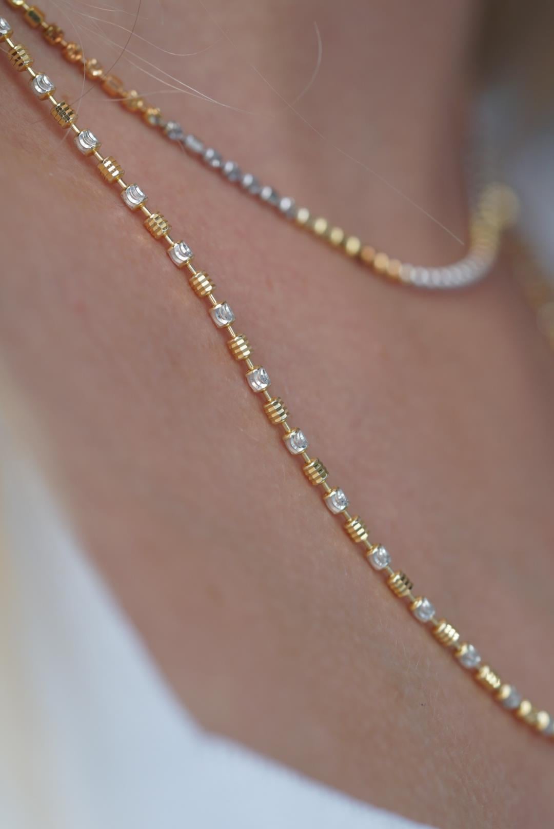 İtalyan 2 Renk Zincir 