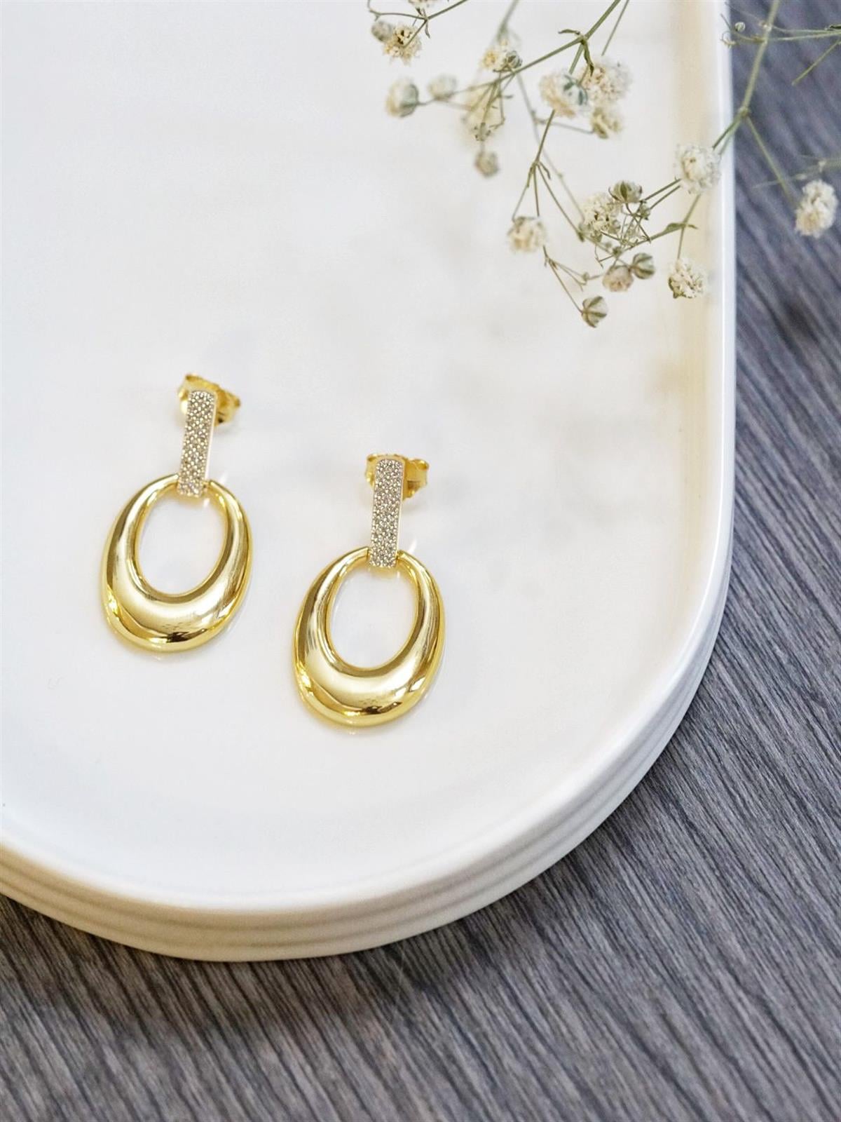 İtalyan Halka Küpe 