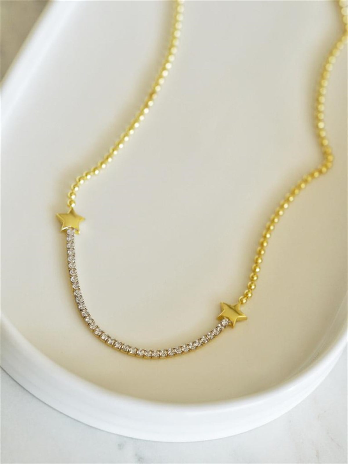 Su Yolu Yıldız Kolye