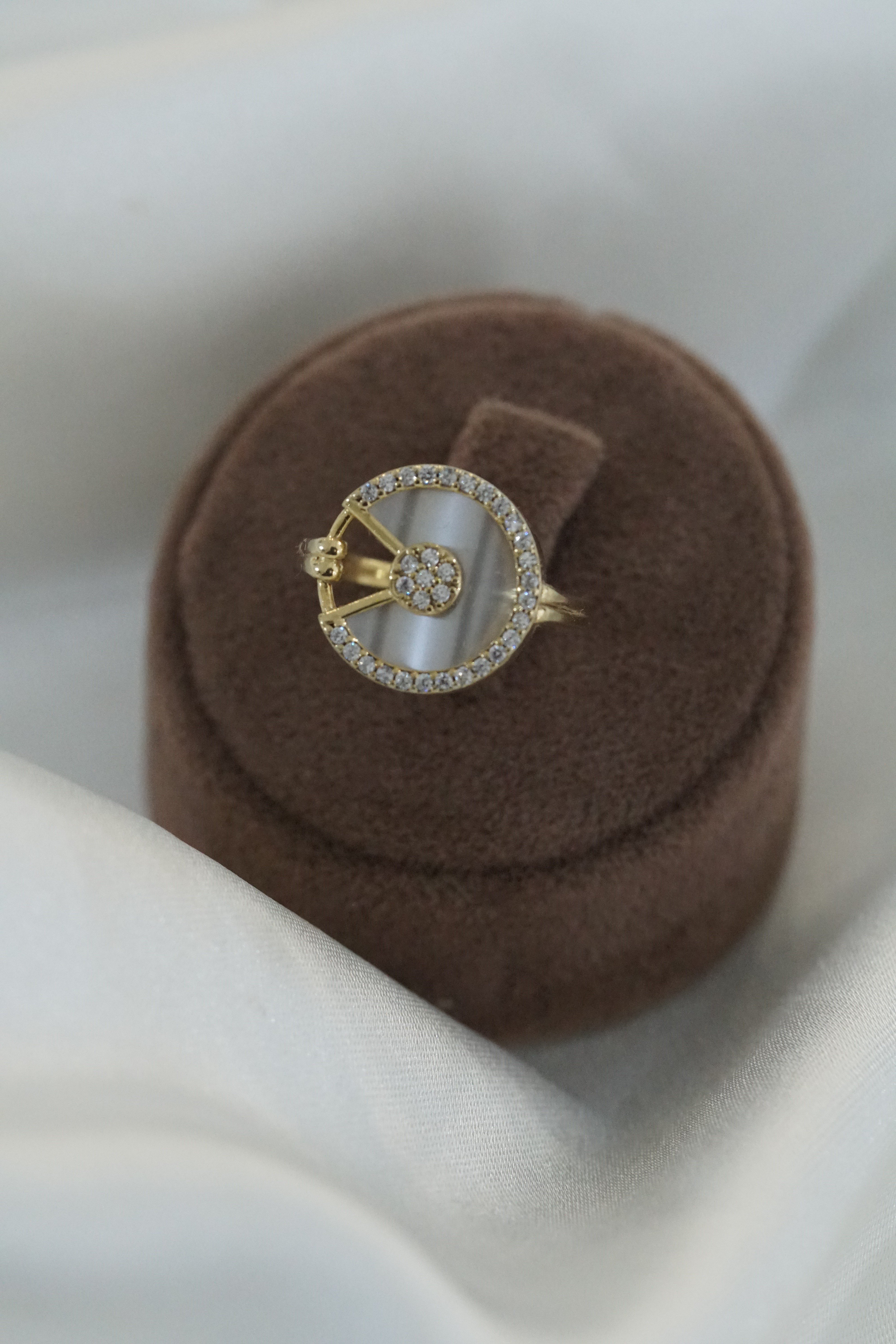 Sedef Taşlı Yüzük